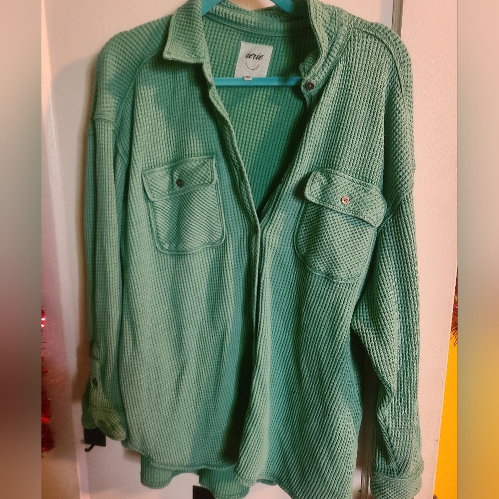 Waffle Knit Shirt